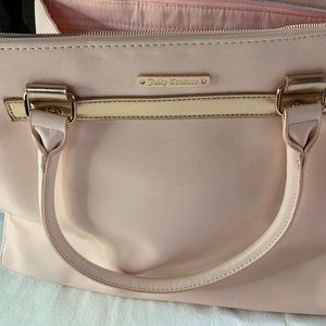 Juicy Couture pink tote shoulder bag, purse